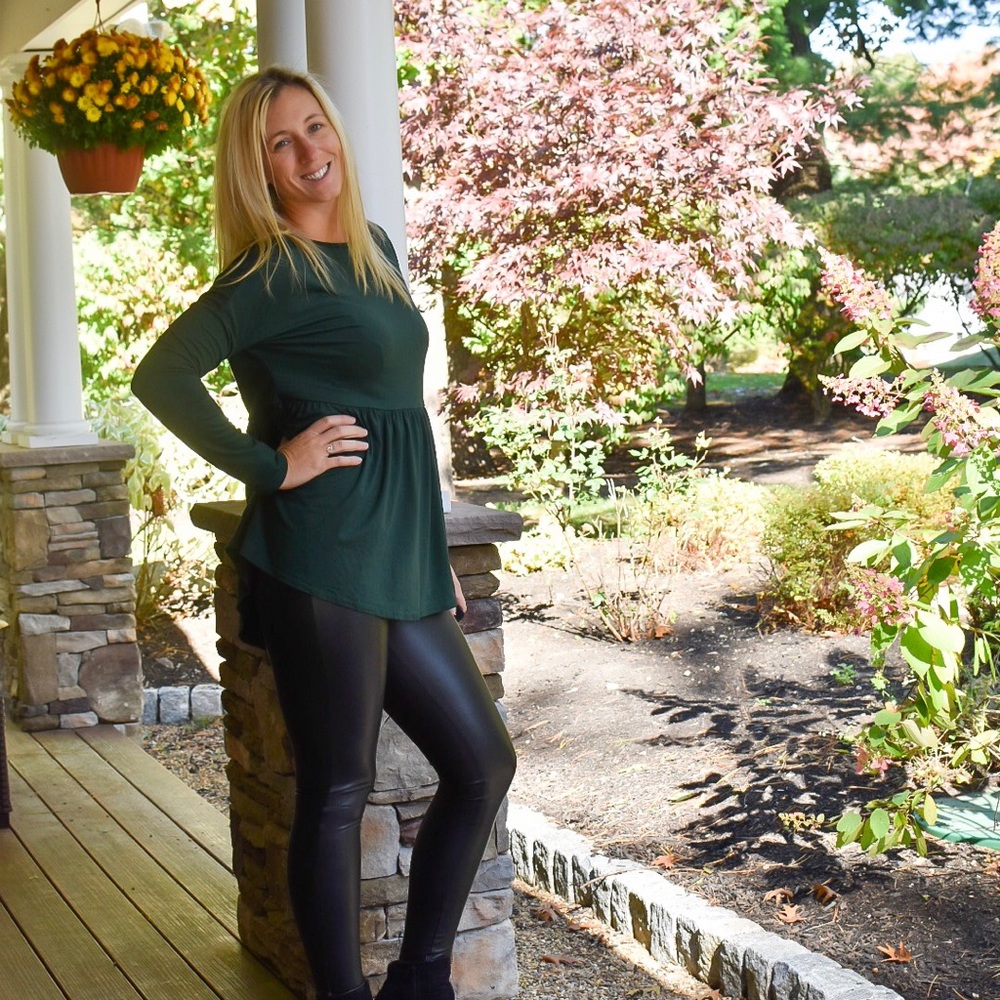 Christmas Green Top